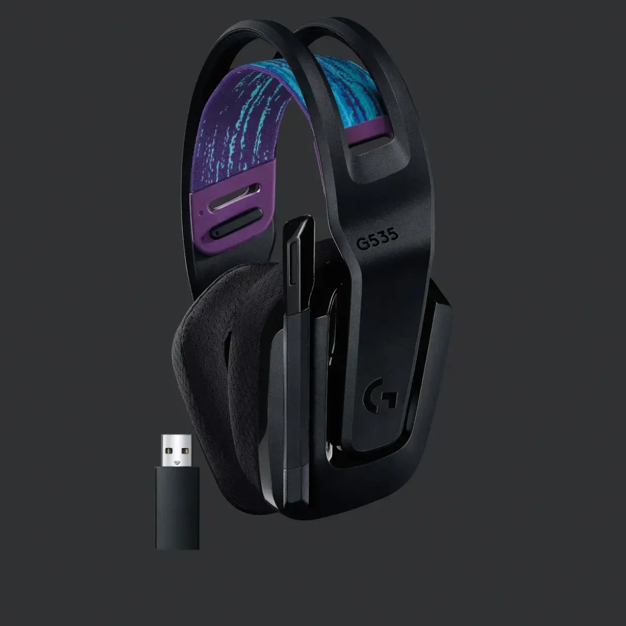 Logitech G535 Wireless Gaming Headset - Sort