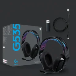 Logitech G535 Wireless Gaming Headset - Sort