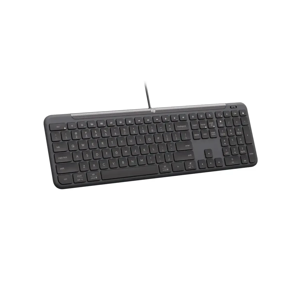 Logitech K620 Wired Business Keyboard, Graphite (Nordic)