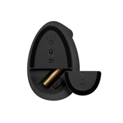 Logitech mus Lift Right Vertical Ergonomic Mouse, Graphite/Black