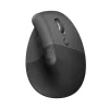 Logitech mus Lift Vertical Ergonomic Mouse for Business, Graphit