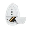 Logitech mus Lift Vertical Ergonomic Mouse for Business, White/G