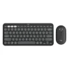 Logitech Pebble 2 Combo Wireless Keyboard/Mouse, Tonal Graphite (Nord
