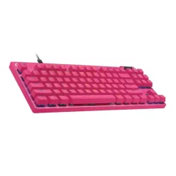 Logitech PRO X TKL RAPID Wired Gaming Keyboard Linear, Pink