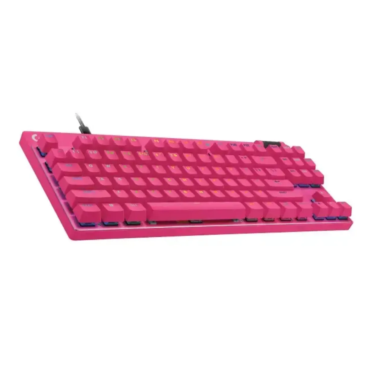 Logitech PRO X TKL RAPID Wired Gaming Keyboard Linear, Pink