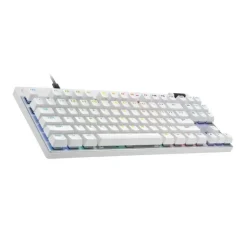 Logitech PRO X TKL RAPID Wired Gaming Keyboard Linear, hvid