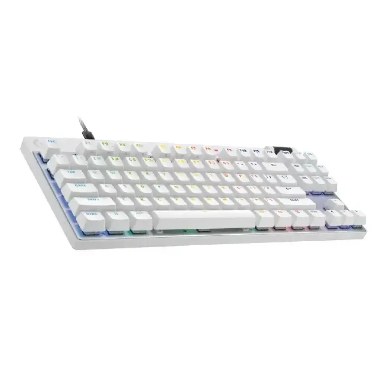 Logitech PRO X TKL RAPID Wired Gaming Keyboard Linear, hvid