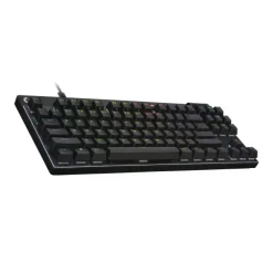 Logitech PRO X TKL RAPID Wired Gaming Keyboard Linear, Black Nordic