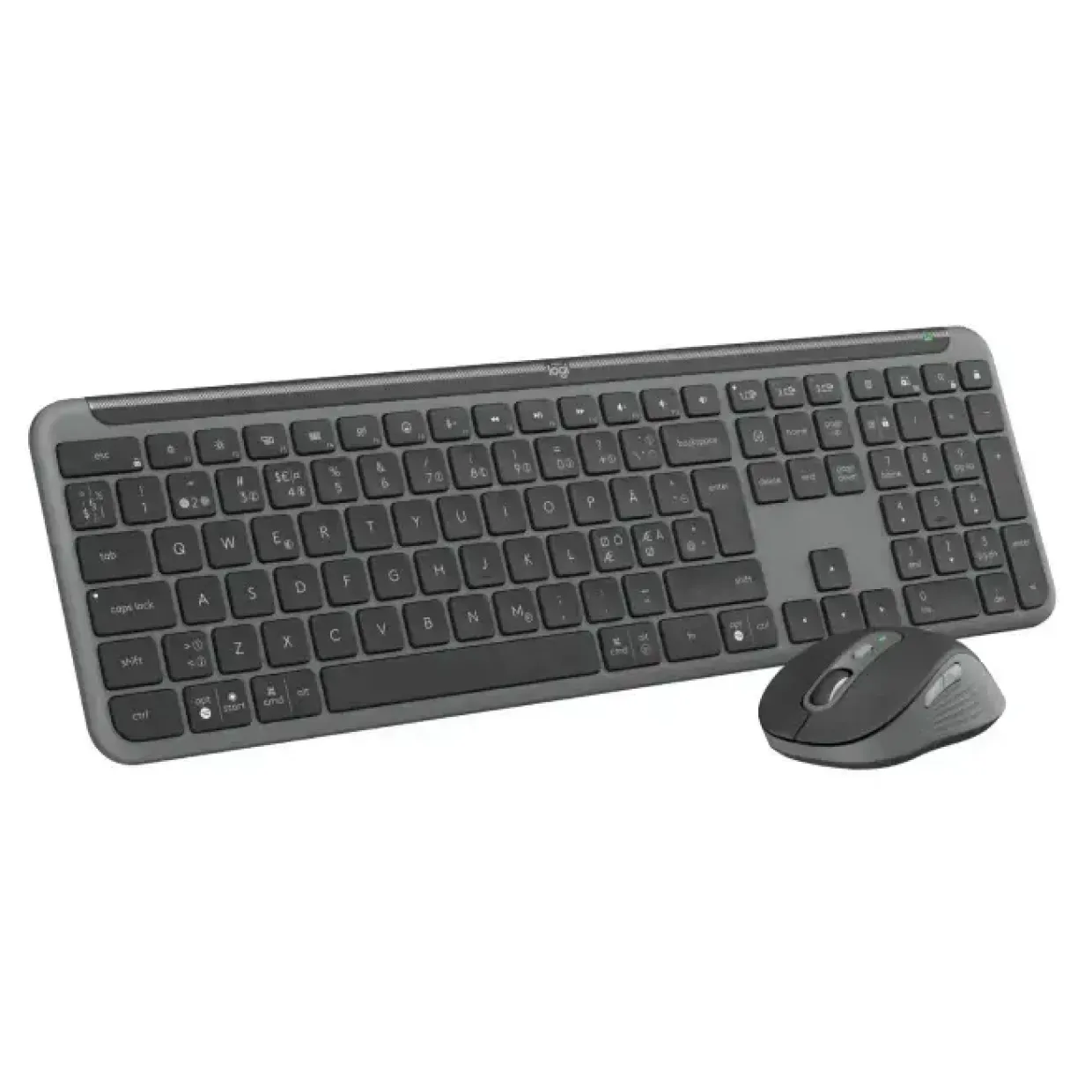 Logitech Signature Slim Combo MK950 for Business, Graphite (Nordic)