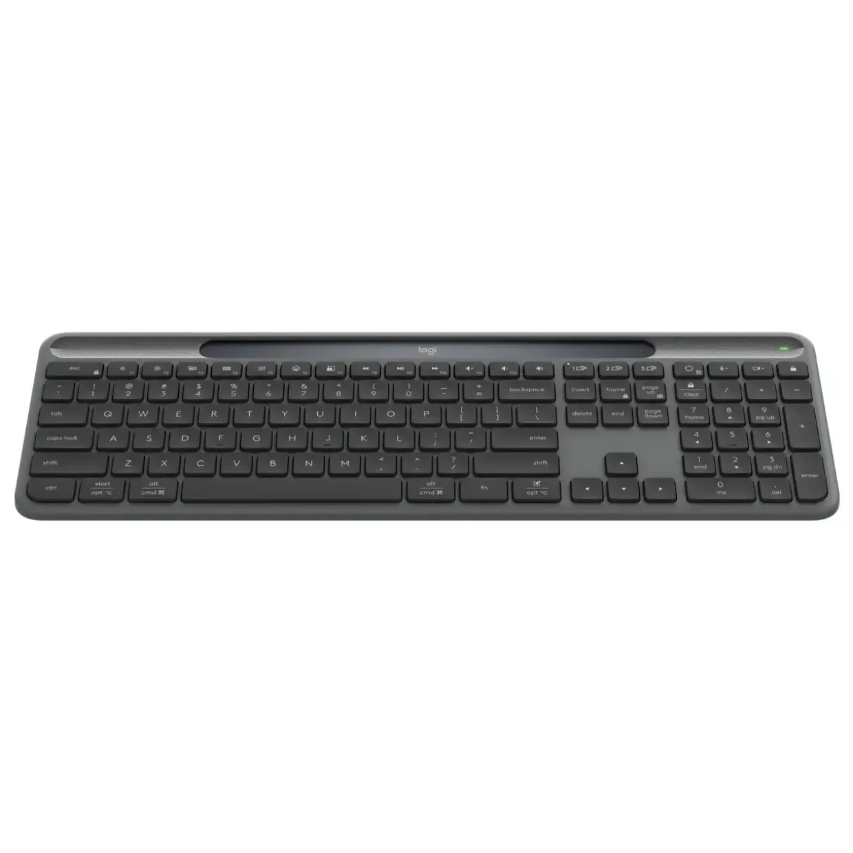 Logitech Slim Solar+ for Business, Graphite (Nordic)