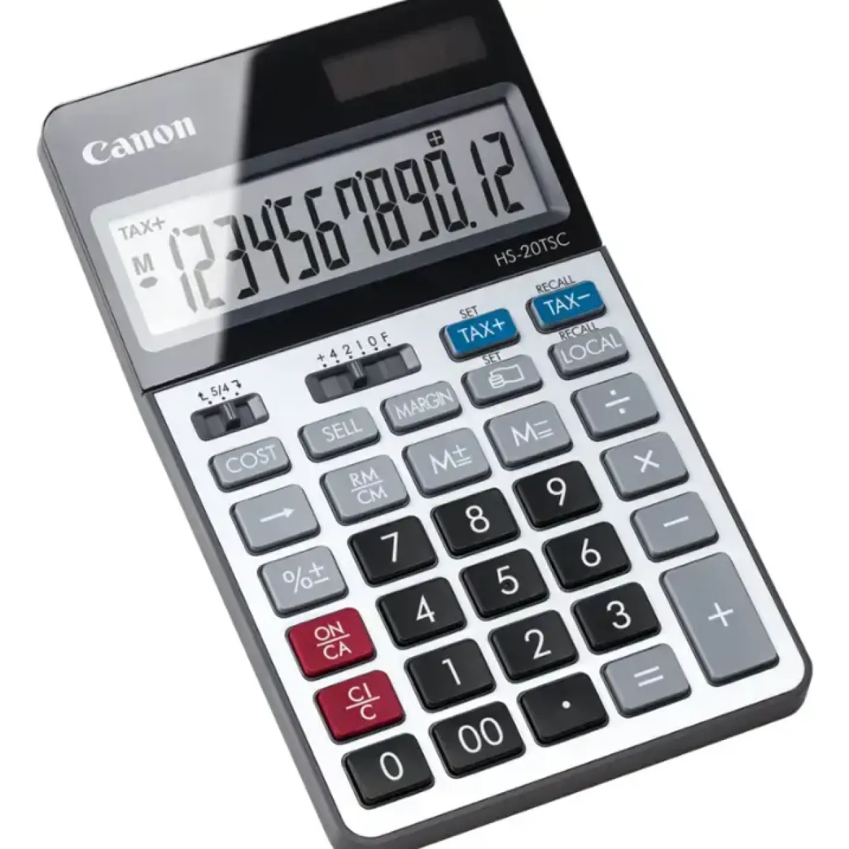 Lommeregner - Canon HS-20TSC - Desktop - 12-cifret - 170 x 118 x 35 mm