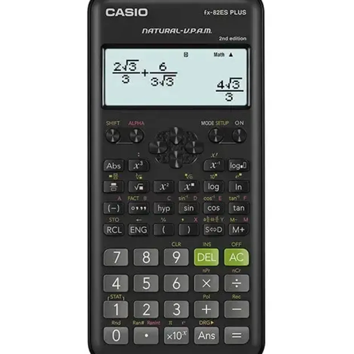 Lommeregner Casio Technical calculator FX-82ES Plus 2nd edition