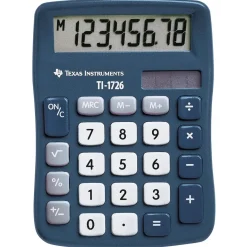 Lommeregner Texas TI 1726 - med skråtstillet display