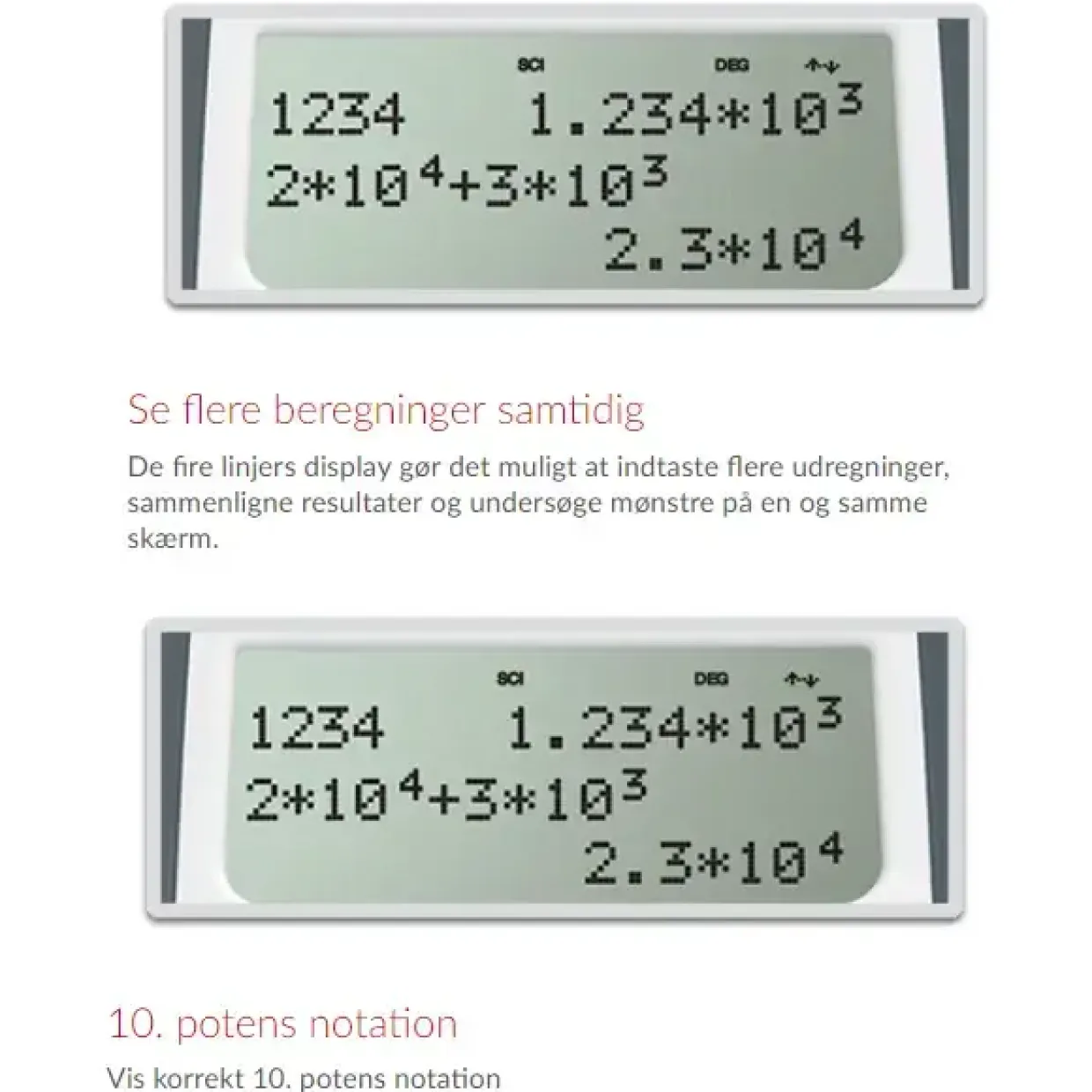 Lommeregner - Texas TI-30XB MultiView