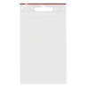 Lynlåseposer 80 x 120 mm uden skrivefelt Grippie T-12 med eurohul - 1000 stk