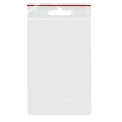 Lynlåseposer 80 x 120 mm uden skrivefelt Grippie T-12 med eurohul - 1000 stk