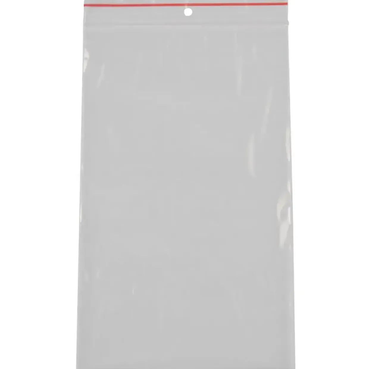 Lynlåspose - klar LDPE virgin 15x25cm - uden skrivefelt - 200 stk