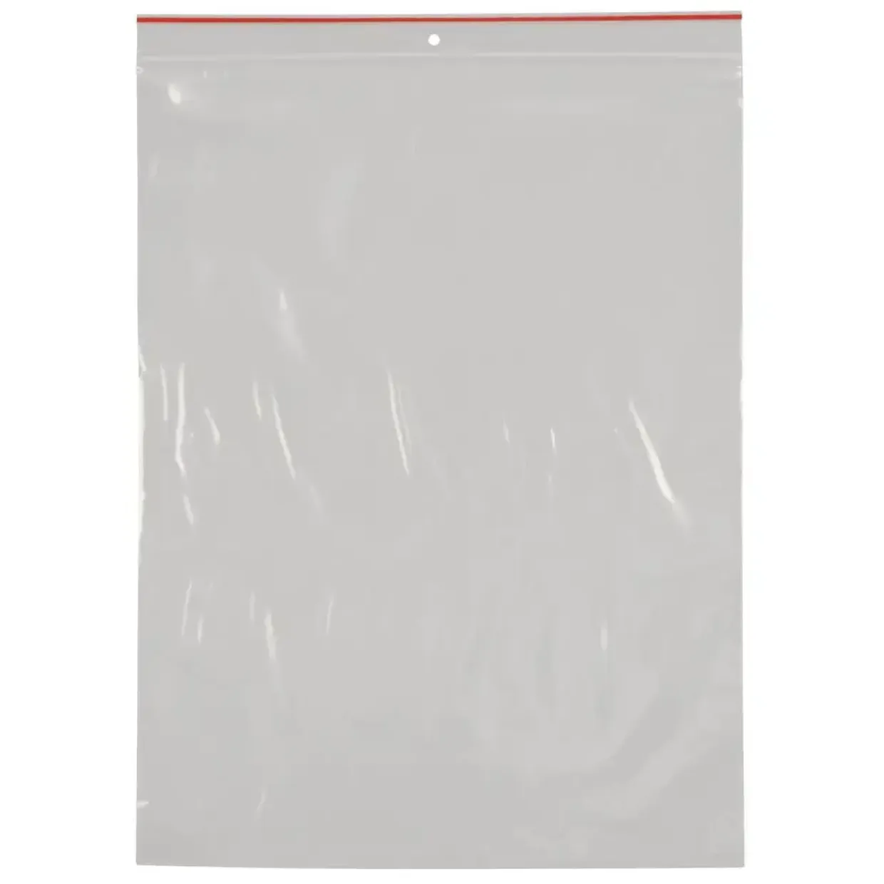 Lynlåspose - klar LDPE virgin 30x40cm uden skrivefelt - 7 L - 200 stk