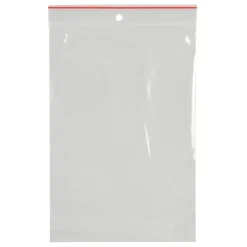 Lynlåspose klar LDPE virgin 12x18cm uden skrivefelt - 200 stk