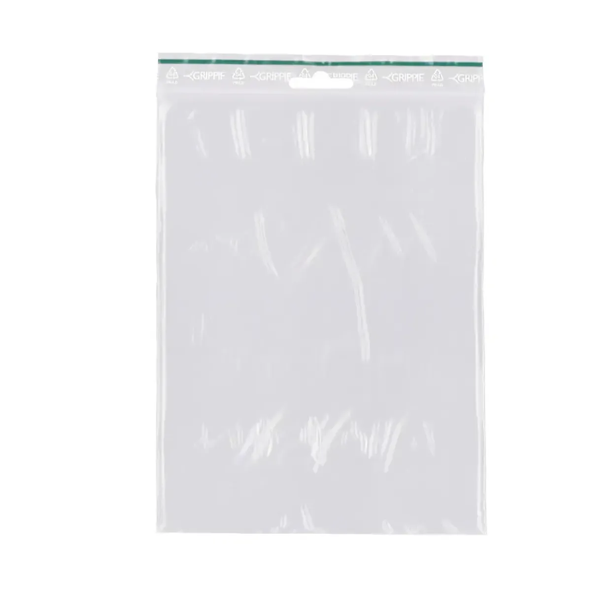 Lynlåsposer Green 150x250mm nr. 03 50mic klar 1000stk