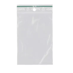 Lynlåsposer - Grippie Green 55x65 mm 50 micron - Klar - 1000 stk