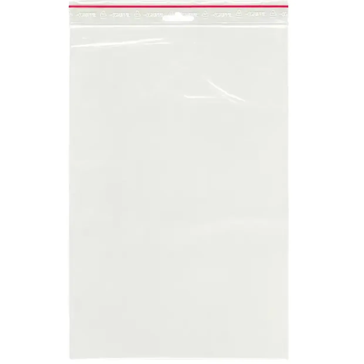 Lynlåsposer GRIPPIE T-44 uden skrivefelt 200 x 300 mm med eurohul - 1000 stk