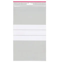 Lynlåsposer 150 x 250 mm GRIPPIE T-88 med skrivefelt og eurohul - 1000 stk i pakke