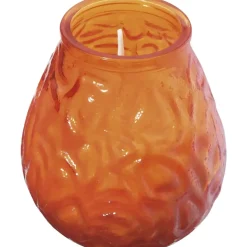 Lysbowle Bolsius orange 70 timer - 12 stk