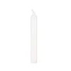 Lys Kronelys Ø22xH200mm svane brændetid 7 timer hvid - 24 stk/pk