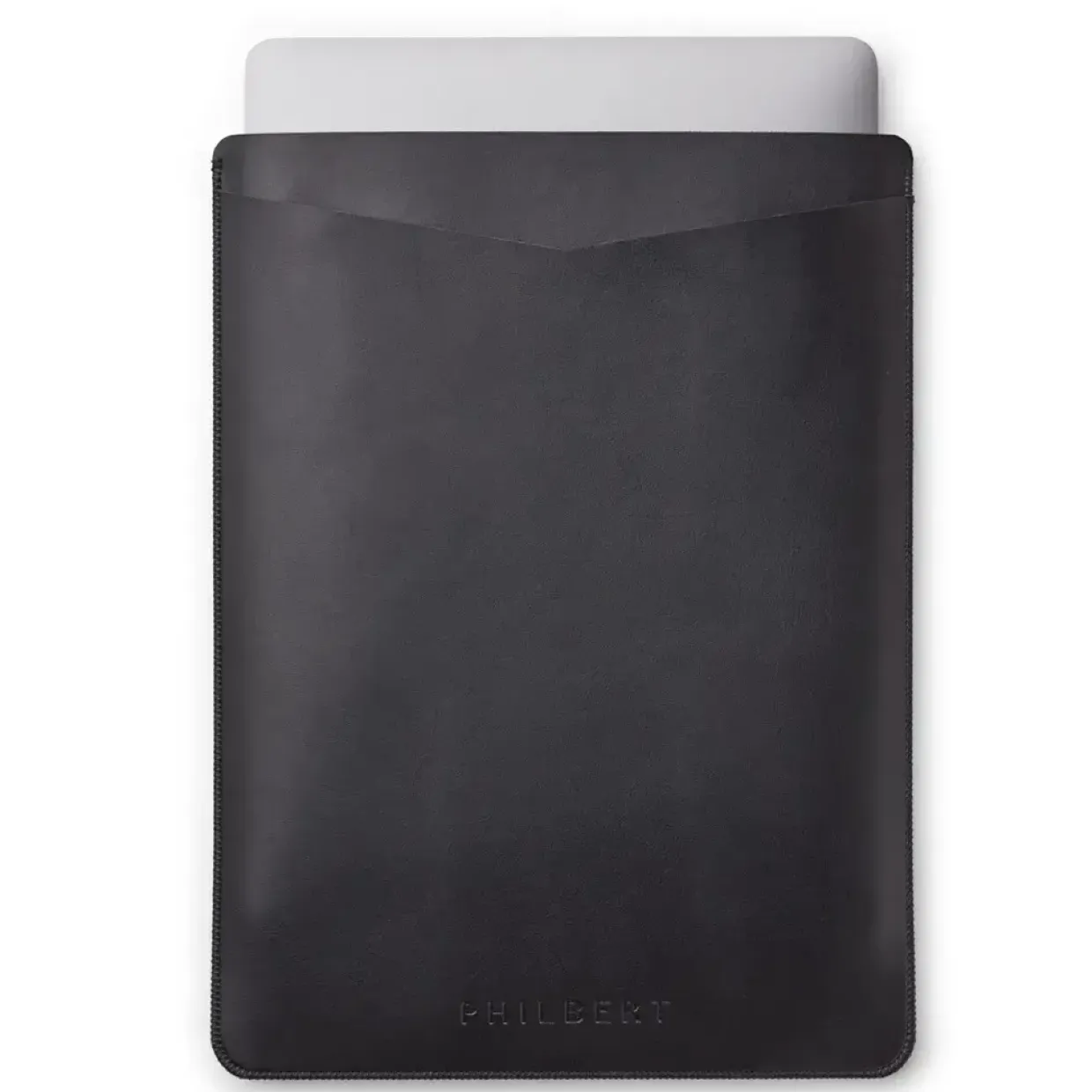 MacBook sleeve Philbert Ultra Slim incl strap 15'' sort