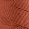 Macramé snor L: 198 m diam. 2 mm brændt orange 330 g