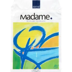 Madame poser, 5 l, hvid, LDPE/RE3, kunstmotiv, 25x36,5cm, med huller til holder - 500 stk