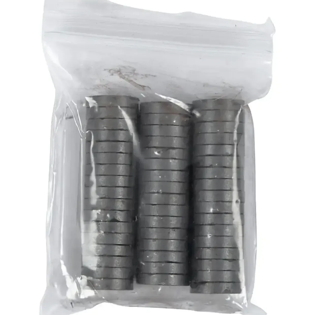 Magneter - Til opslagstavle - Rund - Sort - Ø14 x 3 mm - 50 stk