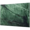 Magnetisk ståltavle - Grøn marmorlook - 90 x 60 cm