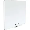 Magnetisk whiteboard uden ramme - 117 x 150 cm