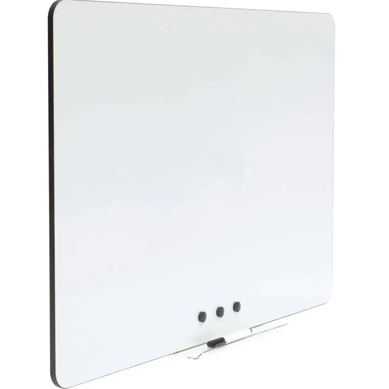 Magnetisk whiteboard uden ramme - 117 x 150 cm