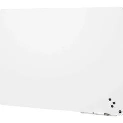 Magnetisk whiteboard uden ramme - 117 x 87 cm