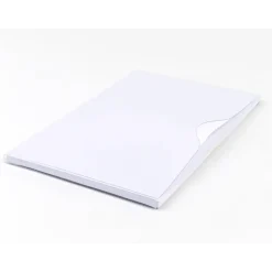 Magnetlomme A4 åben liggende hvid 1cm dyb 10st/pkt