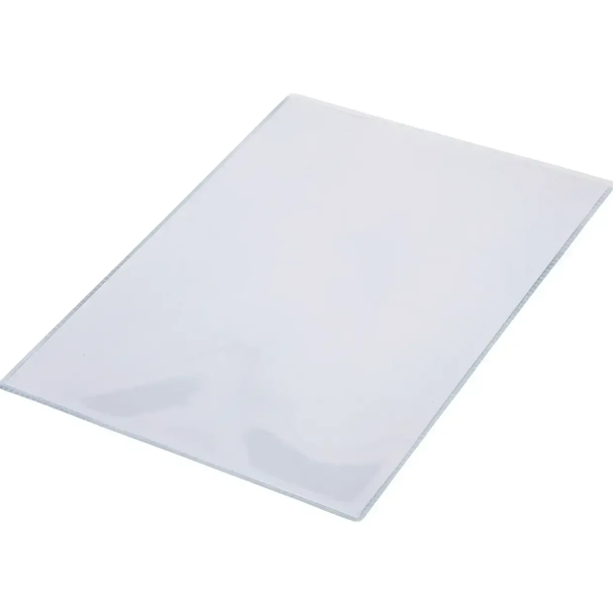 Magnetlomme - A4 - Åben top - Transparent - 10 stk