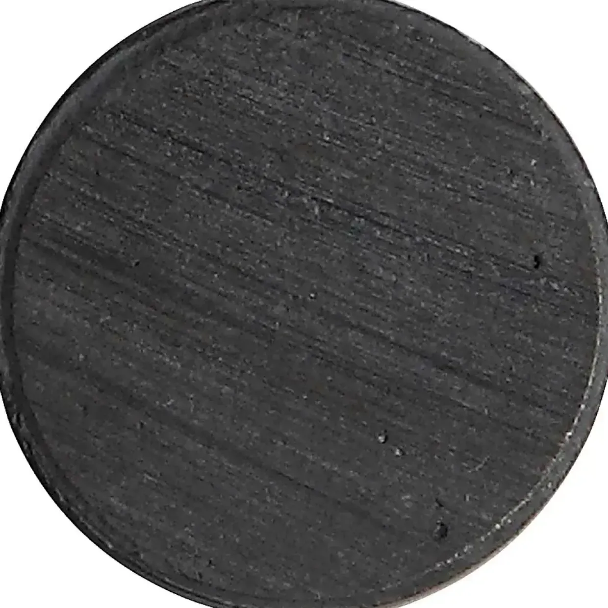 Magnet - Rund 20x3 mm - Sort - 50 stk