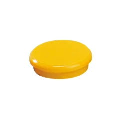 Magnet til tavle - Dahle - 24 mm - Gul - 10 stk