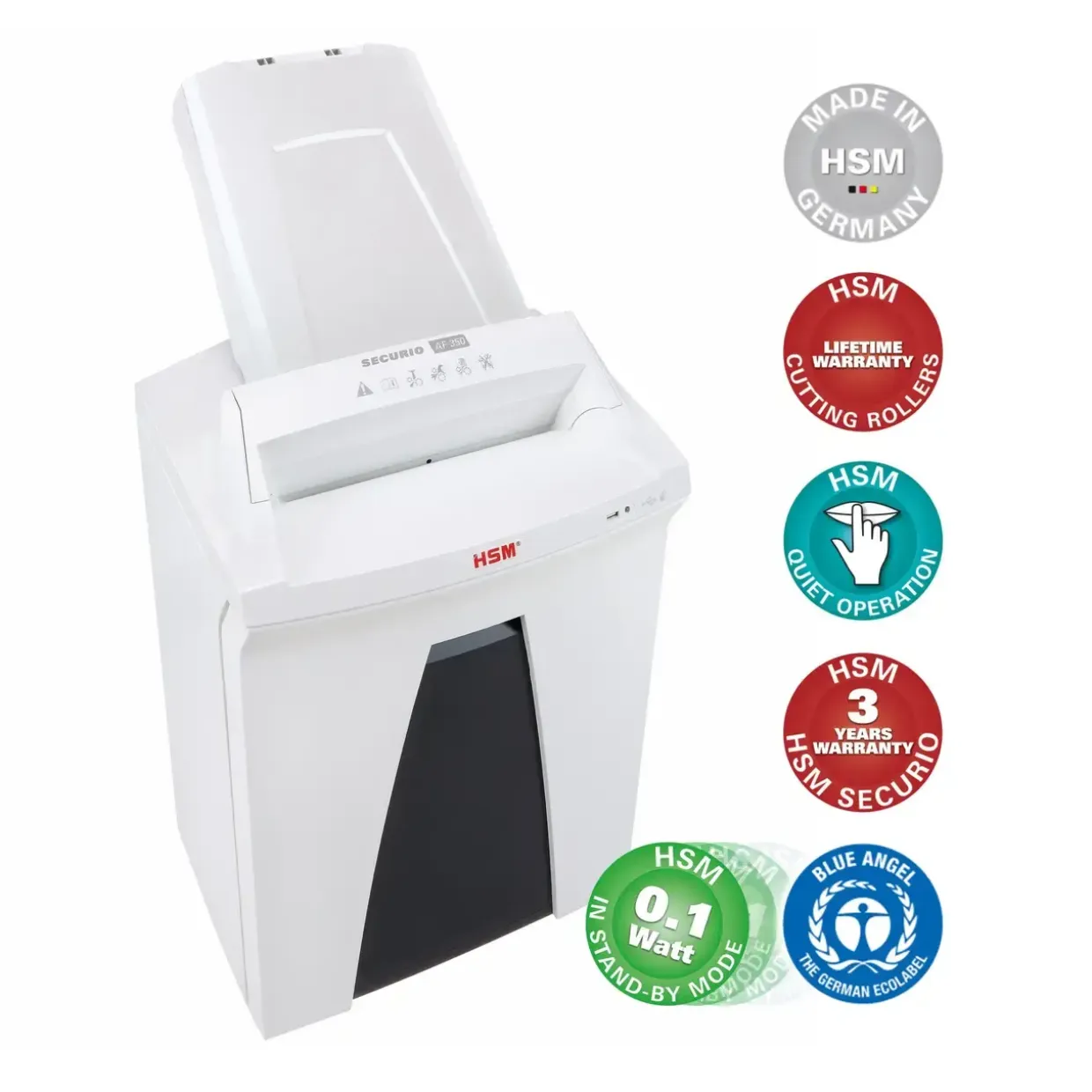 Makulator HSM Securio AF350 AutoFeed P4 4,5x30 konfetti