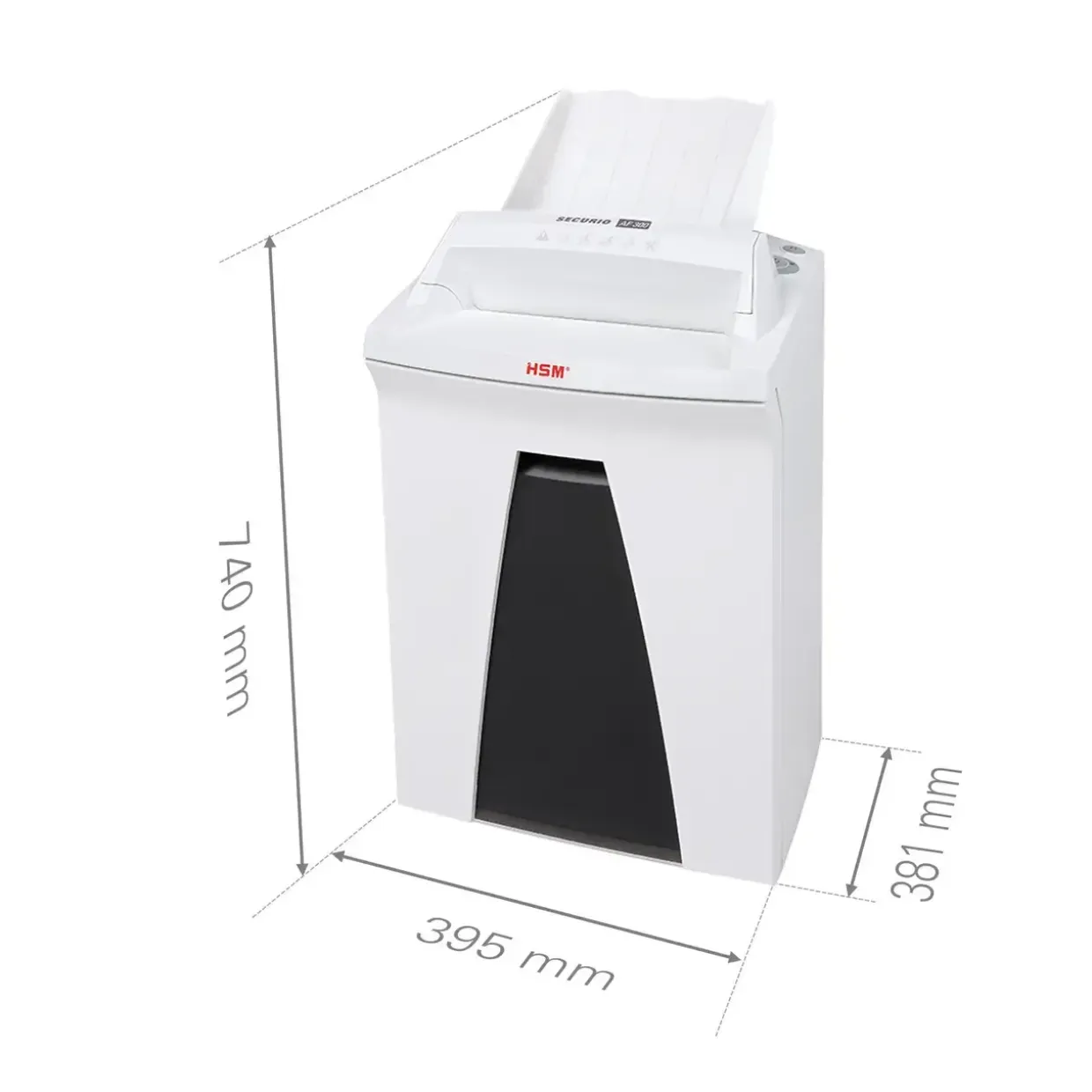 Makulator HSM Securio AF300 Auto P4 4,5x30 konfetti