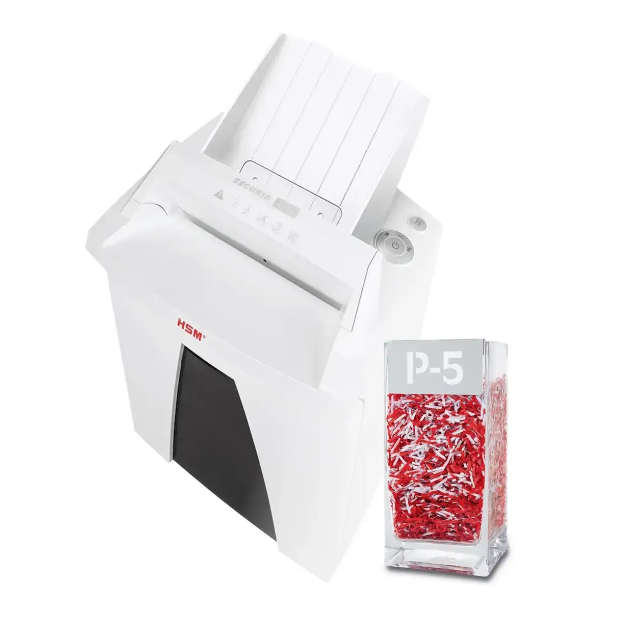 Makulator - HSM Securio AF150 konfetti 1,9x15 hvid P-5