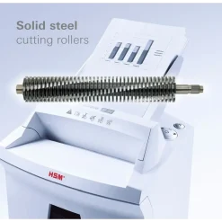 Makulator - HSM Securio AF150 konfetti 4,5x30 hvid P-4