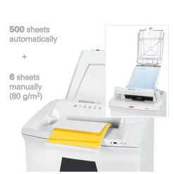 Makulator - HSM Securio AF500 konfetti 0,78x11 hvid P-6