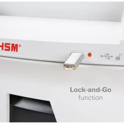 Makulator - HSM Securio AF500 konfetti 0,78x11 hvid P-6