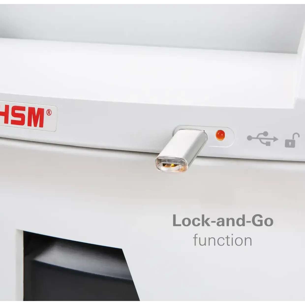 Makulator - HSM Securio AF500 konfetti 0,78x11 hvid P-6