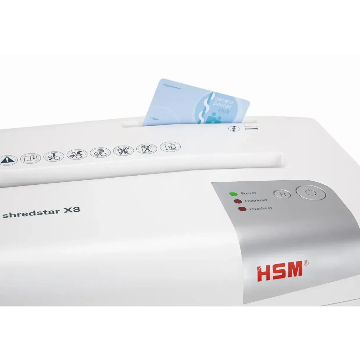 Makulator konfetti - HSM Shredstar X8 4 x 35 mm - 8 ark