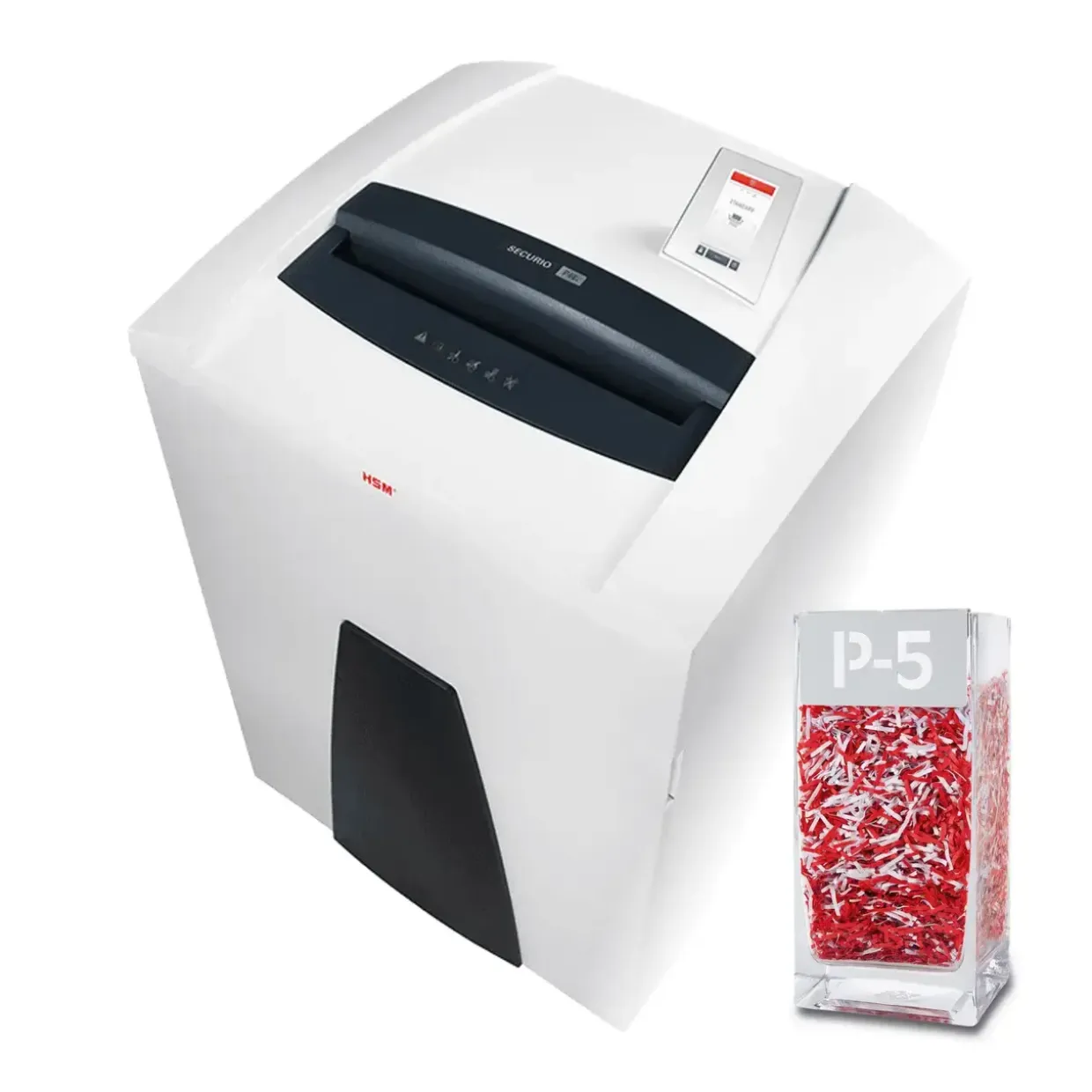 Makulator med touchdisplay HSM SECURIO P44i document shredder - 1,9 x 15 mm